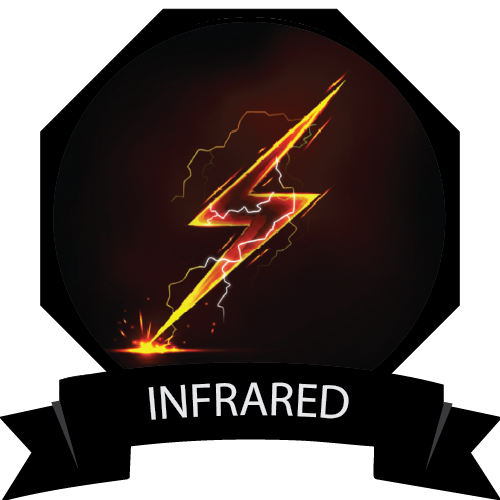 infrared badge